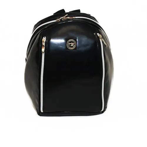 Czarny Połysk Mały Plecak Młodzieżowy na Arena.pl