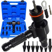 Nitownica do nitonakrętek SilverTools M3-M12 adapter 3w1 na wkrętarkę