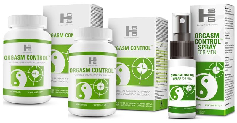 Komplet Orgasm Control 2X Tabletki + 1X Spray zdjęcie 1