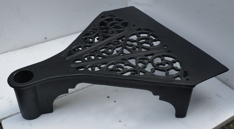 SCHODY KRĘCONE FI 1,36 M - WZÓR NR 2 - 1 TRALKA NA STOPNIU ŻELIWNE zdjęcie 14