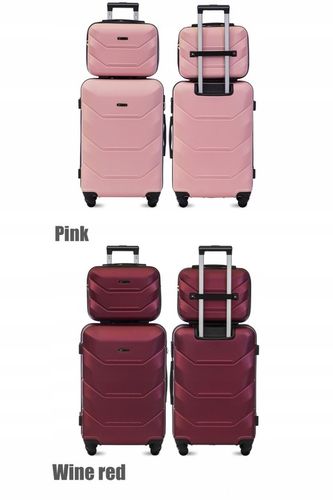 WALIZKA BLOOM XL 24 ŚREDNIA + XS KUFEREK KABINOWA PODRECZNA ABS 15 KOLORÓW na Arena.pl