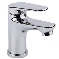 Bateria umywalkowa stojąca łazienkowa chrom - Yoka