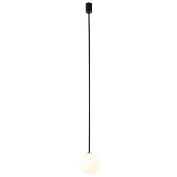 Wisząca lampa kulista Kier 10310 loftowa biała czarna zdjęcie 4