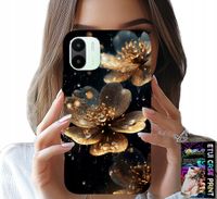 ETUI DO XIAOMI REDMI A1 - PIĘKNE WZORY KWIATÓW, PLECKI, FUTERAŁ