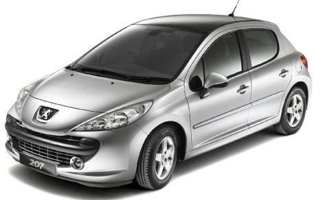 Owiewki Peugeot 207 5d HTB / SW 2006-2012 PRZODY na Arena.pl