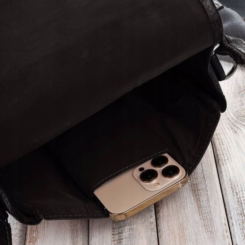 Torebka damska skórzana listonoszka ze skóry licowej brązowa Paolo Peruzzi na Arena.pl