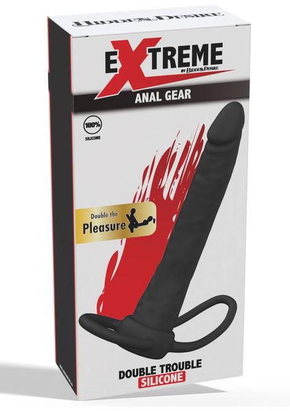 Przedłużka Penisa Double Trouble Anal Penetrator zdjęcie 1