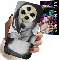 ETUI DO XIAOMI REDMI 14C 4G - MONA LISA Z LIZAKIEM MODNE WZORY CASE