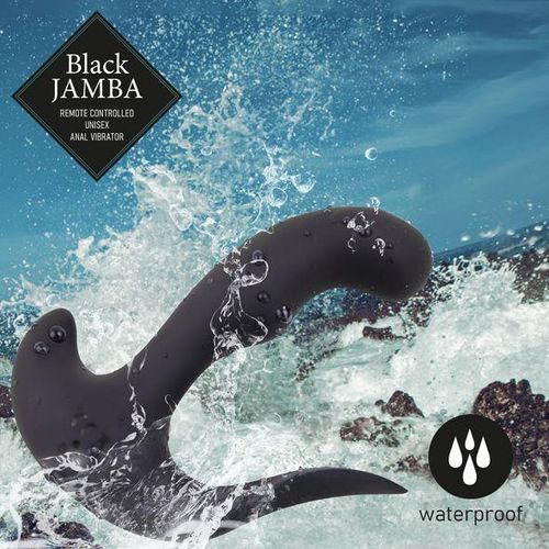 FeelzToys - Black Jamba Anal Vibrator na Arena.pl
