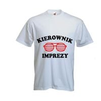 Koszulka T-SHIRT z napisem KIEROWNIK IMPREZY