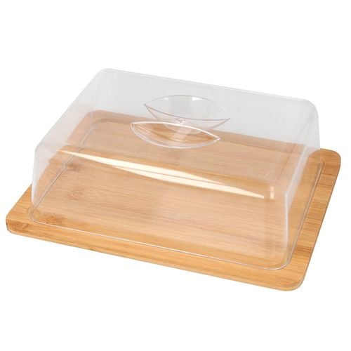 deska drewniana z kloszem do podawania serów wędlin 2563 na Arena.pl