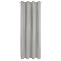 Zasłona Nita 140X250 cm stalowo‑szara welwet gotowa na przelotkach