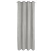 Zasłona Nita 140X250 cm stalowo‑szara welwet gotowa na przelotkach