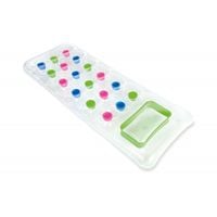 MATERAC PLAŻOWY INTEX COIL-BEAM PVC PRZEZROCZYSTY 188CM