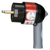 Wtyczka 2P+Z - 16A - plastikowa - CZARNA - z dźwignią Legrand 050176