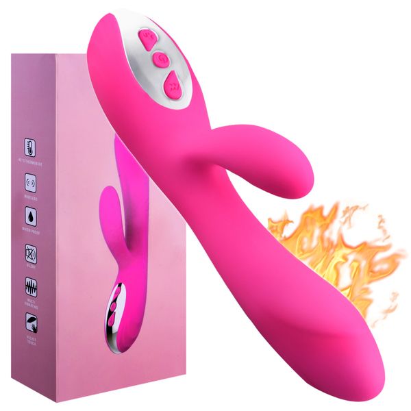 Wibrator Silikonowy Podgrzewany Do 40Stc zdjęcie 1