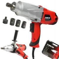 MAR-POL UDAROWY KLUCZ ELEKTRYCZNY 3/4" + REDUKCJA 1/2" 21,24,27mm M80491