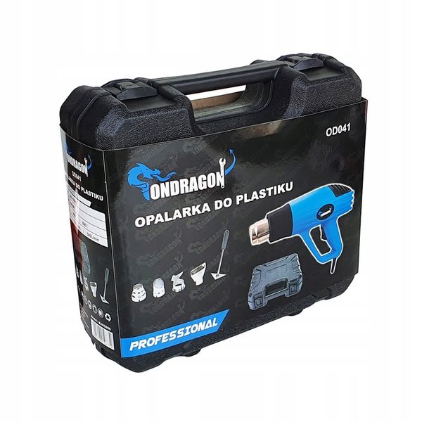 OPALARKA ELEKTRYCZNA 2000W 2 BIEGI 4 DYSZE WALIZKA zdjęcie 8