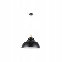 2 x LAMPA WISZĄCA SUFITOWA E27 ŻYRANDOL LOFT NOWOCZESNA CZARNY+MIEDŹ