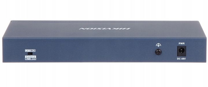 SWITCH PoE HIKVISION 8x POE 2x LAN 100Mps do kamer zdjęcie 4