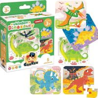 Puzzle CzuCzu 45 elementów kartonowe dla dzieci 3 lata +
