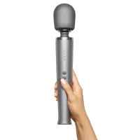 le wand massager grey - wielofunkcyjny masażer 20 trybow, szary
