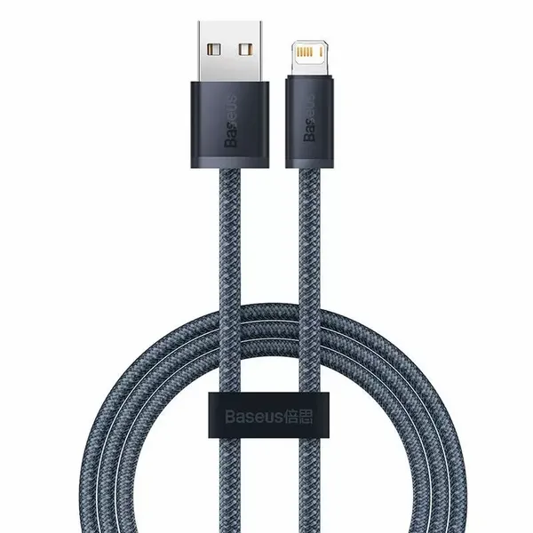 Kabel USB do Lightning Baseus Dynamic Series, 2.4A, 1m (szary) zdjęcie 1