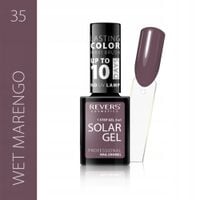 revers solar gel lakier do paznokci wet marengo #35 12ml, efekt żelu