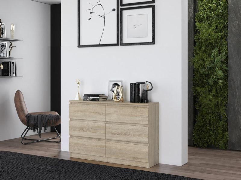 KOMODA MALWA M6 120 - DĄB SONOMA zdjęcie 10