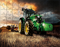 Puzzle Traktor Ciągnik