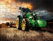 Puzzle Traktor Ciągnik