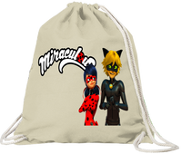 Worek Plecak Biedronka i Czarny Kot