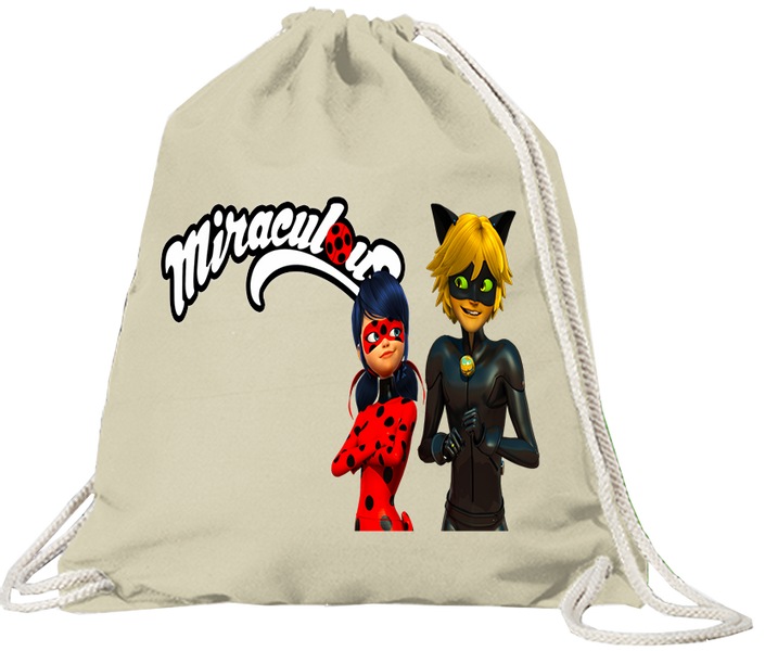 Worek Plecak Biedronka i Czarny Kot zdjęcie 1