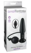 pipedream anal fantasy plug z wibracjami i pompką 17,4 cm czarny
