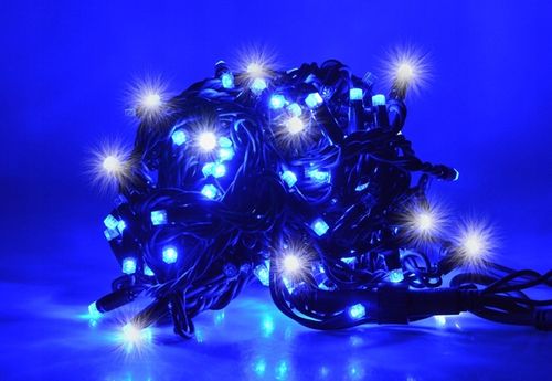 LAMPKI CHOINKOWE LED 500 GRUBY KABEL + Flash 40m na Arena.pl