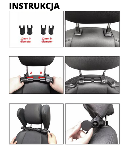 ZAGŁÓWEK OPARCIE NA GŁOWĘ DO SAMOCHODU BEŻOWY na Arena.pl