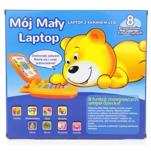 Mój Pierwszy Laptop Komputer Edukacyjny Miś na Arena.pl