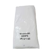 torebki woreczki hdpe 18x45/4 cm 7mic
