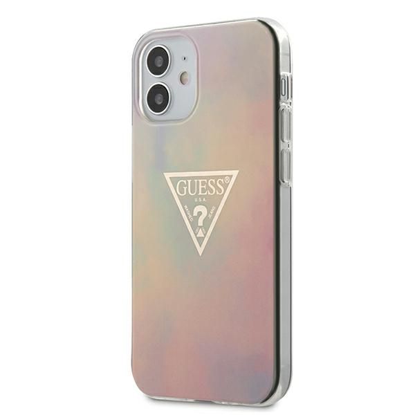 Etui Guess do iPhone 12 mini, Różowy zdjęcie 1