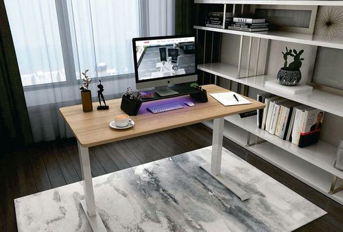 Podstawka pod monitor ekran nadstawka z indukcją UV SPP-104B czarna na Arena.pl