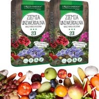 Podłoże do warzyw i kwiatów z Biostymulacją Ziemia 40l