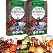 Podłoże do warzyw i kwiatów z Biostymulacją Ziemia 40l