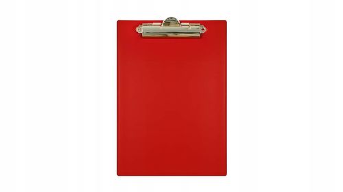 tres clipboard deska a5 czerwony 0900 na Arena.pl