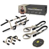 Zestaw Centr Strength Training Kit drążek + uchwyty + sandbag + taśmy TRX