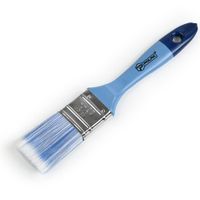 PĘDZEL MALARSKI PROSTY PŁASKI SZTUCZNE WŁOSIE PLASTIKOWA RĄCZKA 38MM