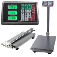 Elektroniczna waga magazynowa sklepowa 300 kg z wyświetlaczem LCD marki Verk Group dla wygody ważenia