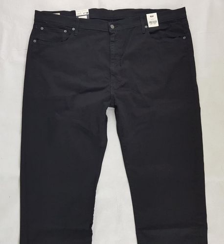 Męskie jeansy Levi's 502 Taper Stretch Big&Tall 596840009 czarne - W48/L34 na Arena.pl