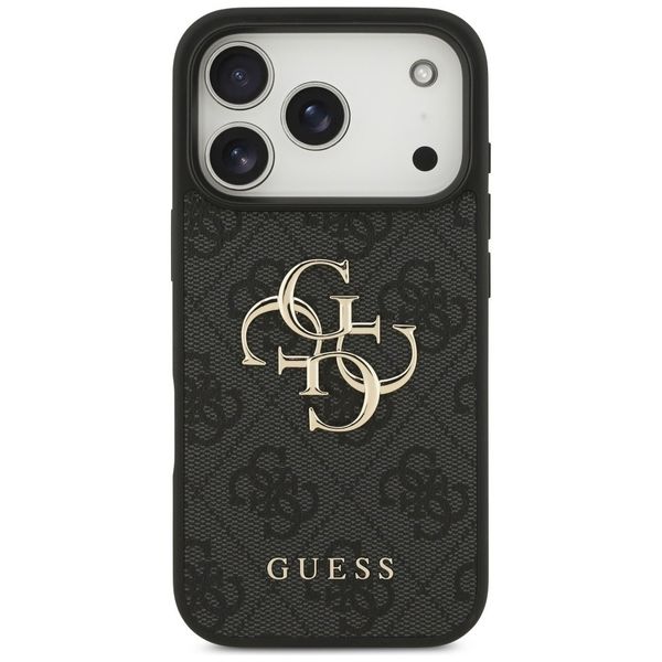 Etui Guess 4G Big Logo do iPhone 17 Pro czarny zdjęcie 3