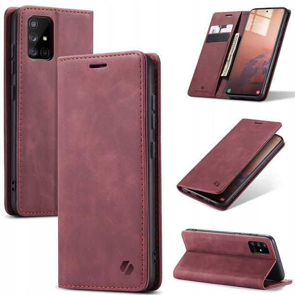 Spacecase Wallet Galaxy A51 Red zdjęcie 11