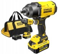 STANLEY KLUCZ UDAROWY AKUMULATOROWY V20 1/2'' 18V FATMAX +4AH TORBA